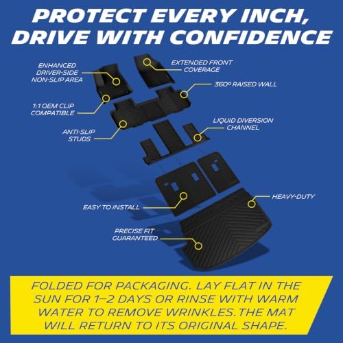 Michelin Vehicle Mats for 2018-2023 Chevy Traverse/2024 Traverse Limited - Image 3