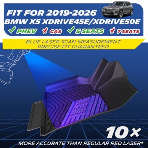 Michelin Vehicle Mats for 2019-2026 BMW X5 PHEV, 5 Seats, 7PCS - Image 3