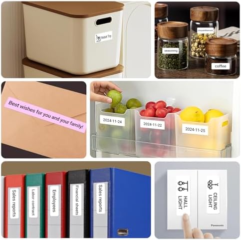 ORGBRO Label Maker Machine with Tape, X1 Bluetooth Mini Label Printer - Image 5