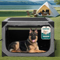 Zikopomi 36 Inch Portable Soft Foldable Dog Crate, 36" L x 25" W x 25" H by ZIKOPOMI