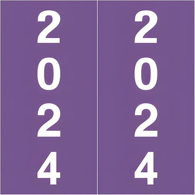 2024 Year Stickers, Doctor Stuff 2024 Chart Stickers, IFC Style, USA Made Year by DoctorStuff