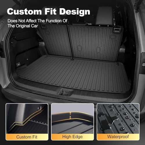 Cargo Mat Fit for Toyota Grand Highlander 2024 2025 2026 with Seat Back Mat - Image 4