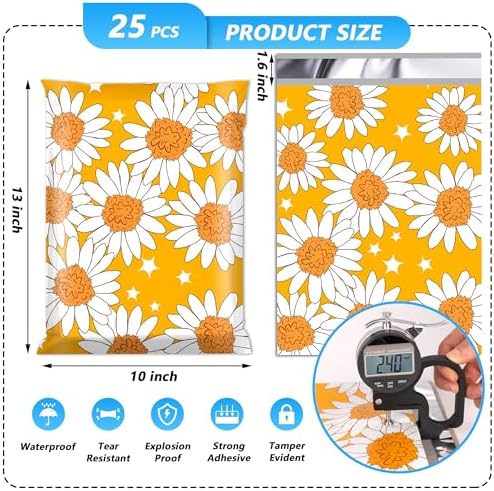 Poly Mailer 10x13 Inch 25 Pcs, Shipping Bags for Clothing - Image 2