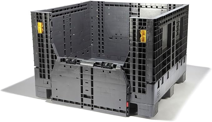 Hudson Exchange 48 x 45 x 34" Collapsible Bulk Container - Image 3