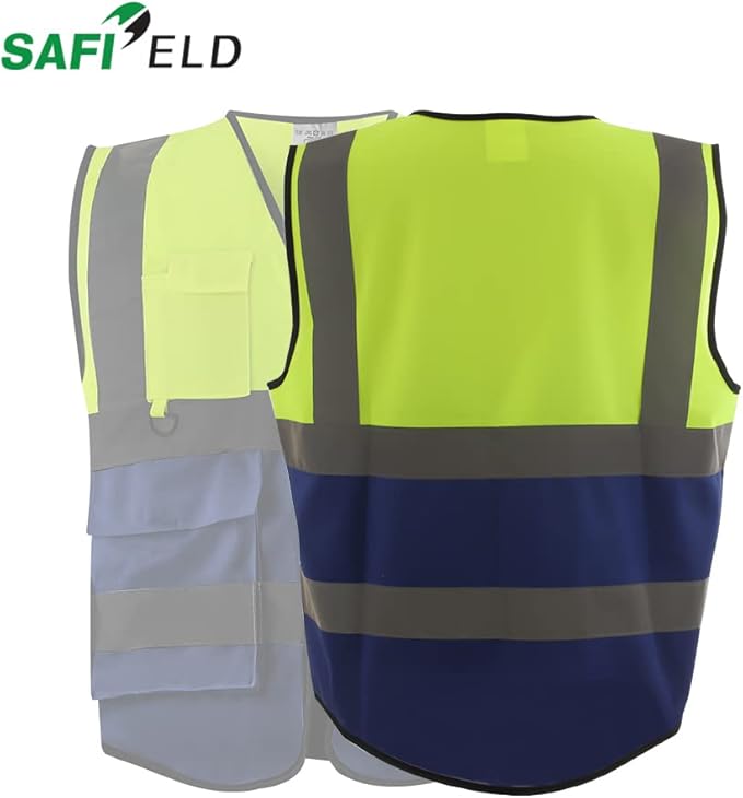 Safety Reflective Work Vest 6 Pack - Image 2