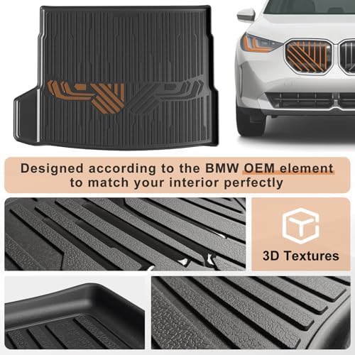 TripleAliners Trunk Mat All Weather Liner for 2025 2026 BMW X3 Accessories - Image 4