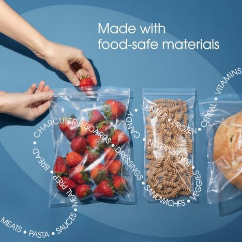 24" X 24" Extra Large Reclosable Zip Plastic Poly Bags (200 Count) - 2 Mil - Image 4