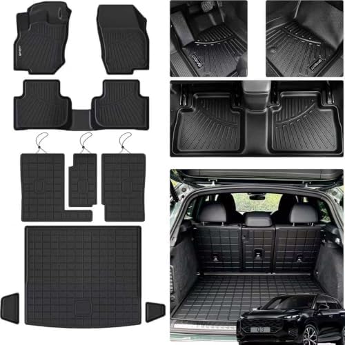 Floor Mats for 2026 Audi Q3 Cargo Mats & Backrest Mats Full Mats by Unknown