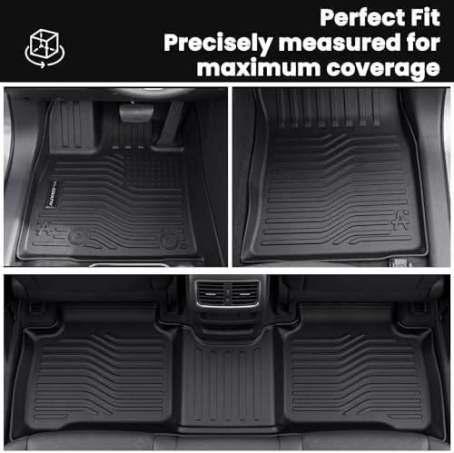 AUXKO Floor Mats Cargo Mat with Backrest Mat for 2026 Toyota RAV4 Hybrid - Image 6