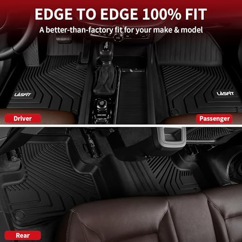 LASFIT Floor Mats for Volvo XC60 2018-2026 Gas 5-Seat Only, with Cargo Mat - Image 6