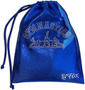 LIL'FOX 8"x10" Drawstring Gymnastics SMALL GRIP BAG 26x20cm - Lightweight Bag for Personal Equipment - Shiny Foil Rhinestones by LILFOX