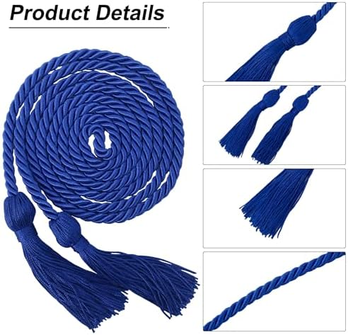 GraduationMall Graduation Honor Cord 68" Royal Blue - Image 3