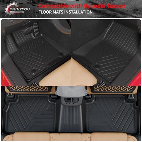 Floor Mats Set for 2022-2025 2026 Hyundai Tucson - Image 2