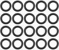 uxcell Nitrile Rubber O-Rings 9.5mm OD 6.5mm ID 1.5mm Width, Metric Sealing Gasket, Pack of 20 by uxcell