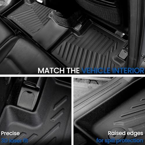 Floor Mats for Kia Sorento 2021-2026 Gas 6/7 Seats w/Cargo Mat - Image 3