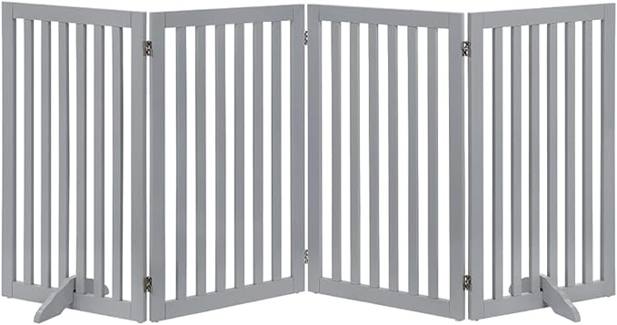 unipaws 36”H Free Standing Pet Gate by unipaws