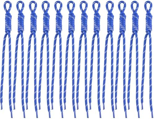 Paracord Keychain Paracord Bag Charm 12pcs Braided Nylon Rope Keychain Cord for Bag Purse Backpack Handbag by Cmidy