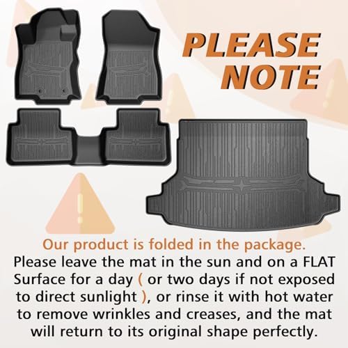 TripleAliners Trunk & Floor Mats for 2025-2026 Subaru Forester, Not Hybrid - Image 2
