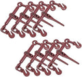 Mytee Products Ratchet Chain Binder 1/4" - 5/16" Chain Binders Tie Down Hauling (8 Pack) by MyteeProducts