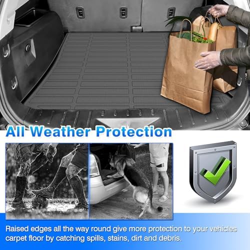 Cartist Floor Mats and Cargo Liner Fit for Chevy Equinox & GMC Terrain 2012 2013 2014 2015 2016 2017 All Weather Floor Mat Equinox Accessories Heavy Duty Carpet Protection - Image 6