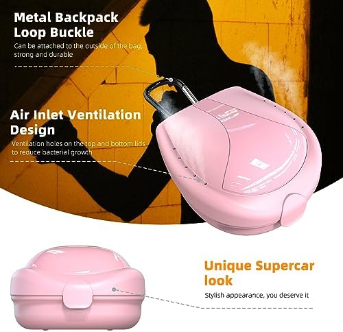 Sports Mouthguard Case, Durable Protective Box for Football & Basketball - Image 4