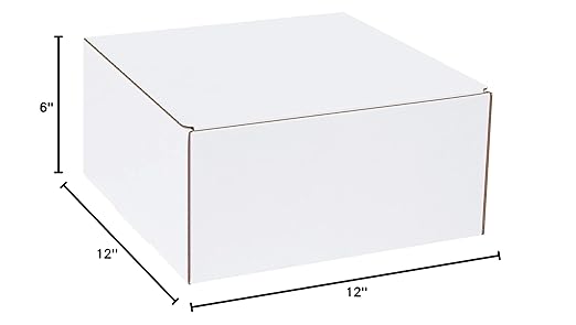 Box USA Corrugated Cardboard Literature Mailers, Tuck Top One-Piece, Die-Cut - Image 10
