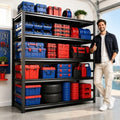 PRESTELION Garage Shelving 3000 LBS Adjustable Metal Storage Shelves by PRESTELION