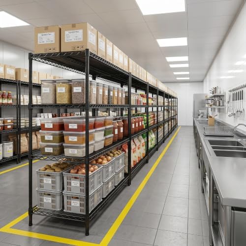 REIBII Storage Shelves, 2560LBS Heavy Duty&Adjustable Height for Garage - Image 6