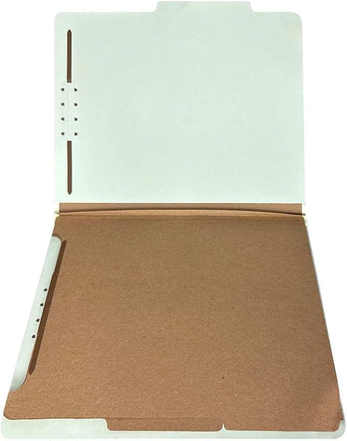 Amazon Basics Sturdy 10-Pack Letter Size Pressboard Classification File Folders - Image 3
