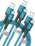 JSAUX USB to USB C Cable, USB C Cable for iPhone 17, 3-Pack (10+6.6+3.3FT) by JSAUX