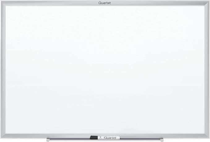 Quartet Whiteboard, Dry Erase Board, Nano-Clean Surface Resists Ink Stains - Image 2