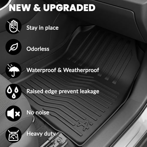 AUXKO Floor Mats Cargo Mat with Backrest Mat for 2026 Toyota RAV4 Hybrid - Image 5