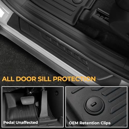 Floor Mats for 2022-2026 Kia Carnival Gas 8-Seat Accessories - Image 4