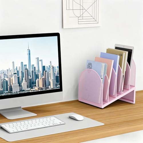 gianotter Desktop File Organizer with 5 Compartments - Image 3