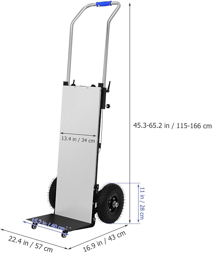 Folding Stair Climber Hand Trucks Climbing Cart - Image 2