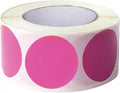 SHYGO® 1“ Pink Circle Dot Stickers Color Coding Labels by LOVELIFETOGETHER