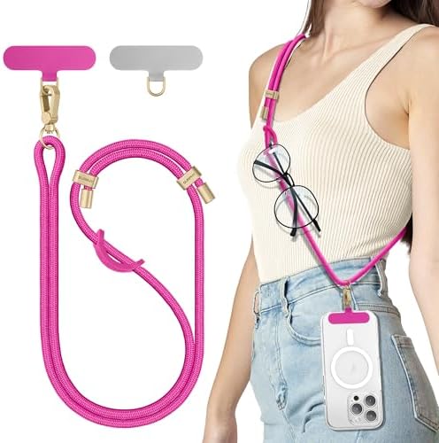 SURPHY Phone Lanyard Crossbody, Phone Strap Crossbody with 2 Tether Tabs by SURPHY