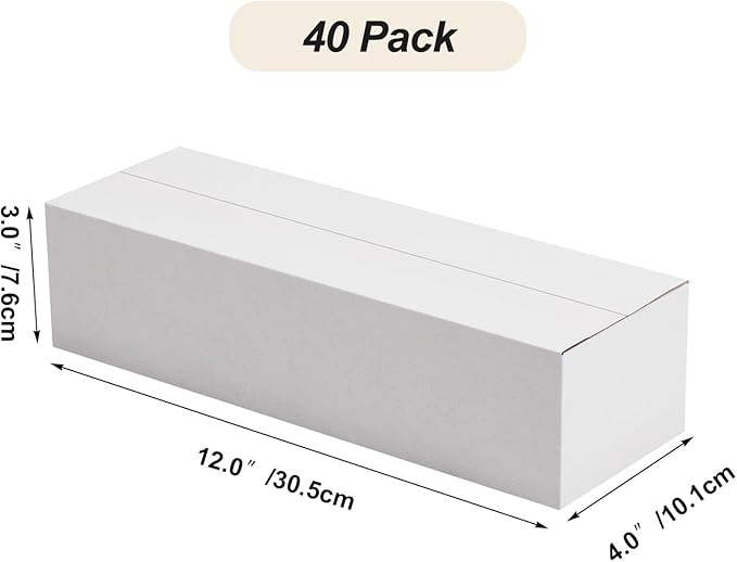 Calenzana 12x4x3 Shipping Boxes Set of 40 - Image 2