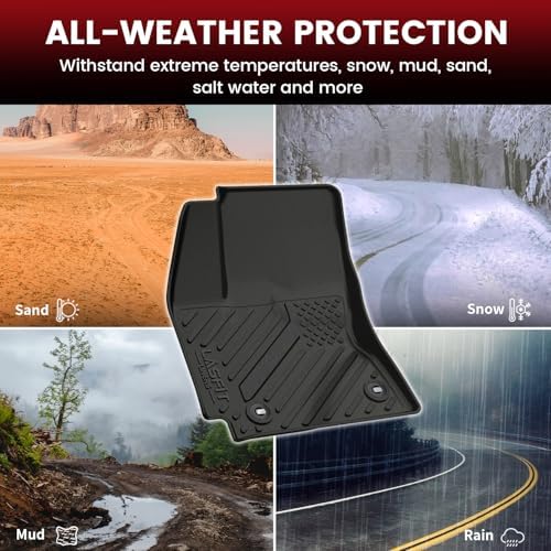 LASFIT Floor Mats for 2014-2019 Toyota Corolla Sedan L/LE/SE/XLE/S Plus - Image 3