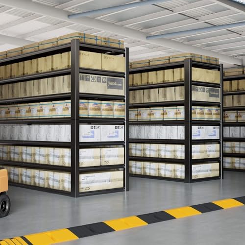 65" W Garage Shelving Heavy Duty, 7 Tier Garage Shelves, 65" W x 96" H x 24" D Adjustable Storage Shelving Unit, Commercial Metal Shelves for Warehouse, Basement,2 Pack - Image 6