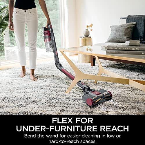 Shark Pet Plus Cordless Stick Vacuum, Raspberry, IZ163H - Image 5