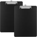 ZCZN Metal Clipboards, 2 Pack Heavy Duty Aluminum Clipboards 12 x 9 Inches by ZCZN
