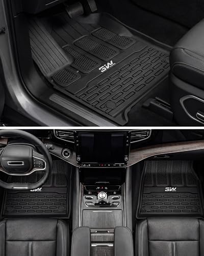 3W Floor Mats & Cargo Liner for Jeep Wagoneer 2022-2026 7-Seat (Not 8-Seat) - Image 3