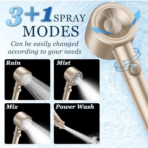 FEELSO Filtered Shower Head with Handheld, High Pressure Shower Filter Head - Image 6