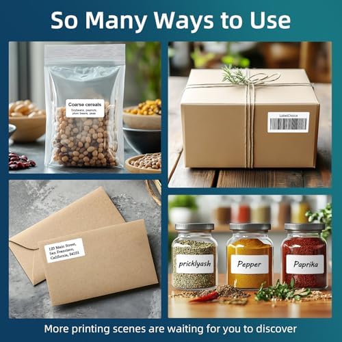 500 Sheets 15000 Pcs 30 Up Labels 1" x2-5/8 Shipping Address Labels for Laser & Inkjet Printers, Mailing Labels 30 per Sheet Return Address Stickers, 30 per Page on US Letter - Image 5