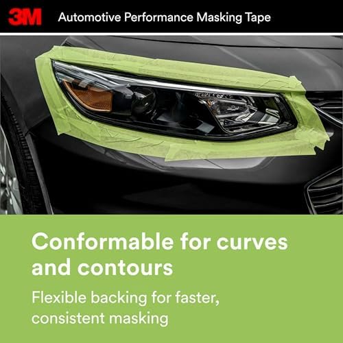3M Automotive Performance Masking Tape , 36 mm x 32 m, 6/case - Image 5
