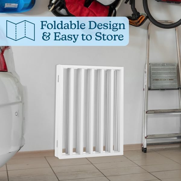 Pet Gate - 4-Panel Indoor Foldable Dog Fence - Image 6