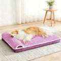 Orthopedic Large Dog Bed Pillow Pet Sofa Bed 42''X28'' Lilac by Unknown