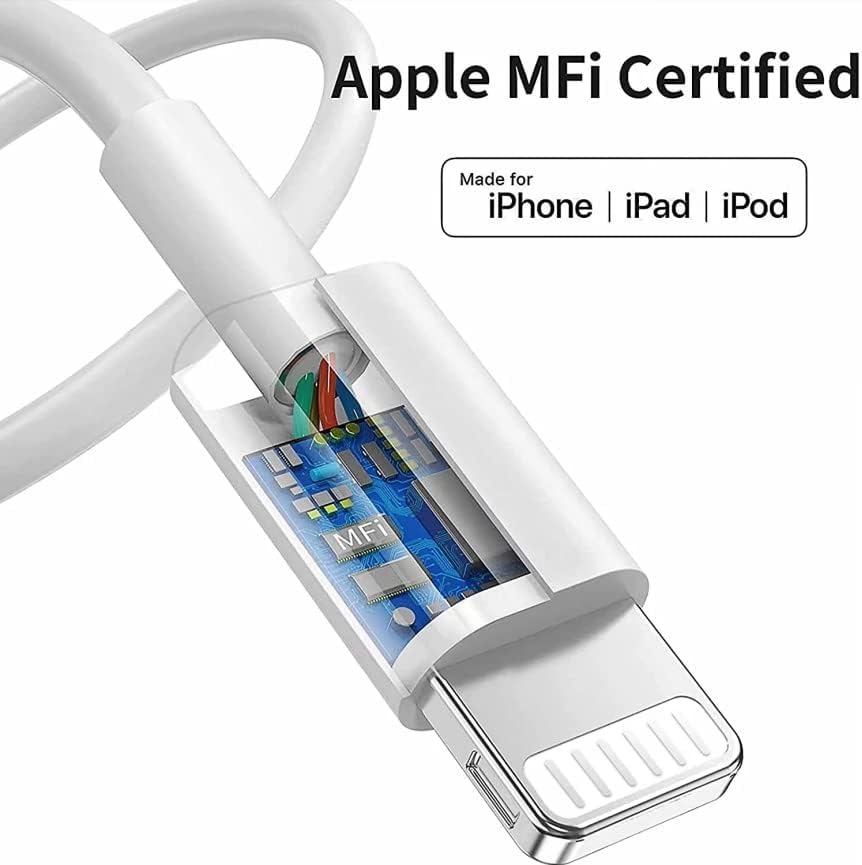 10FT iPhone Fast Charger,[Apple MFi Certified]iPhone USBC Fast ChargerBlock - Image 5
