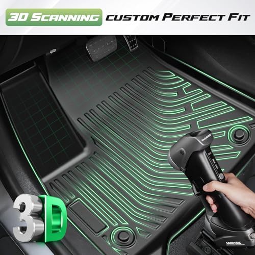 Cartist Floor Mats for Chevy Traverse/GMC Acadia 2024-2026 (Only for 7 Seats) & Buick Enclave 2025-2026, All Weather Cargo Liner for Traverse Accessories, Heavy Duty Car Mats, Car Accessories - Image 2